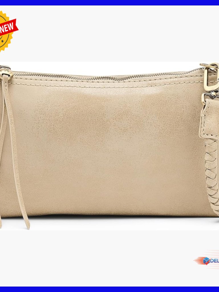 Convertible Leather Crossbody Bag With Adjustable Strap, 3-In-1 Style